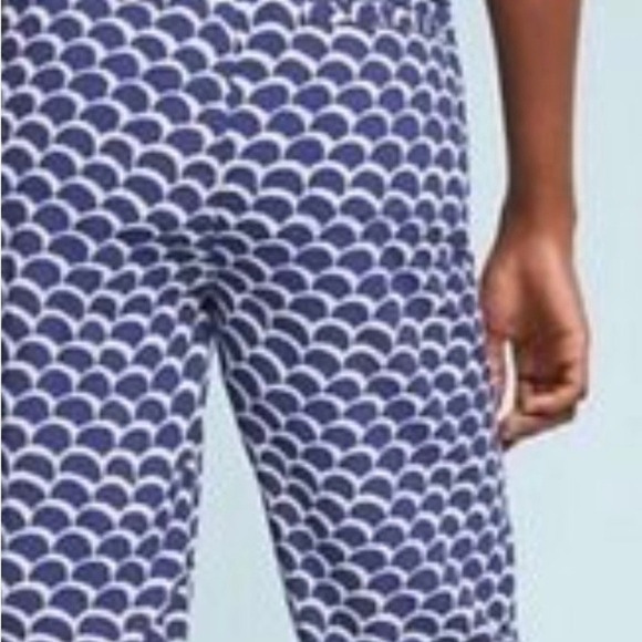 2/40$ Anthropologie mermaid print navy and white size xs - Picture 3 of 13
